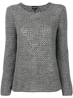 свитер в елочку  Giorgio Armani