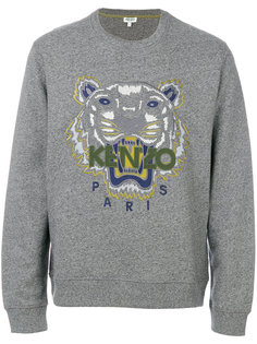 tiger embroidered sweatshirt Kenzo