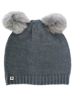 faux fur pom pom beanie Twin-Set
