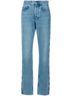 длинные джинсы со звездами Givenchy
