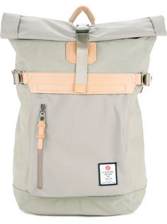 рюкзак с передним карманом и пряжками As2ov