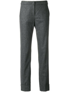 turn up hem trousers Armani Collezioni