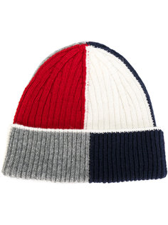 colour block hat Thom Browne