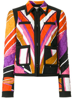 quilted printed jacket  Emilio Pucci