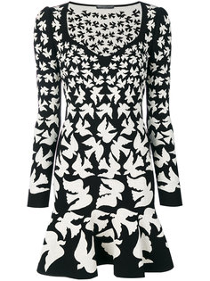 swallow knit dress Alexander McQueen