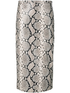 python effect skirt Rochas
