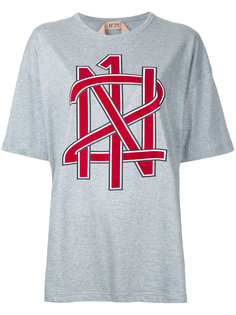 printed oversized T-shirt Nº21