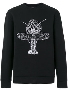 winged lobster sweatshirt Lanvin