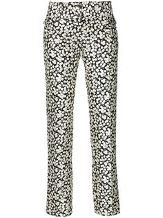 брюки с цветочным принтом  Dolce &amp; Gabbana Vintage