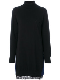 roll neck sweater dress Sacai