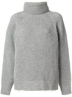 classic knitted top Sacai