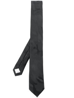 классический галстук с камуфляжным принтом Valentino