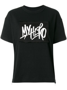 slogan T-shirt Sacai