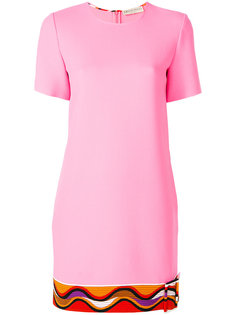 pattern buckle hem dress Emilio Pucci