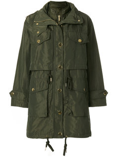 metallic button coat Michael Michael Kors