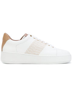 stripe embroidered trainers Agnona