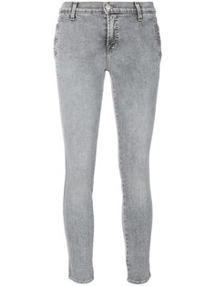 button detail skinny jeans J Brand