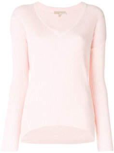 V-neck knit detail sweater Michael Michael Kors