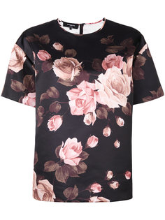 rose print blouse Rochas