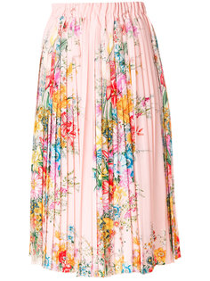 плиссированная юбка с цветочным принтом Nº21