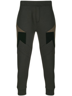 stripe panel sweatpants Neil Barrett