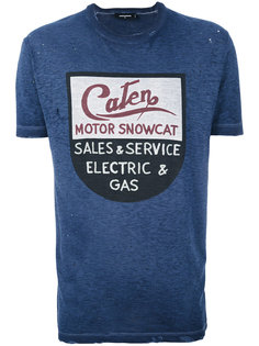 футболка с принтом Caten Motors Dsquared2