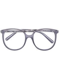 butterfly frame glasses Chloé
