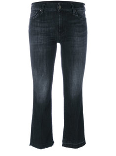 stonewashed cropped jeans 7 For All Mankind