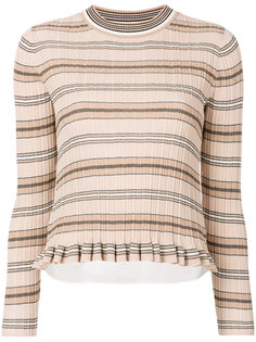 striped knitted top Derek Lam 10 Crosby