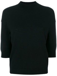 cropped sleeve sweater Giambattista Valli