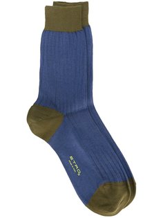 двухцветные носки Etro