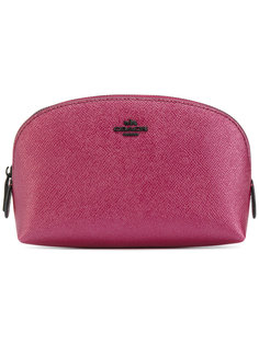 crossgrain leather cosmetic case Coach