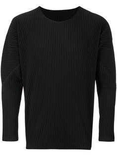 pleated sweatshirt  Homme Plissé Issey Miyake