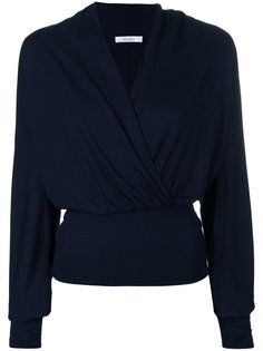 топ с запахом  Max Mara