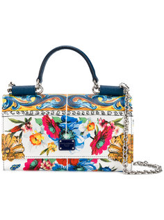 сумка на плечо с цветочным принтом Von Dolce &amp; Gabbana