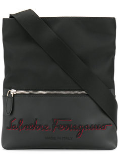 сумка-почтальонка с логотипом Salvatore Ferragamo