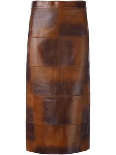 юбка миди с панельным дизайном Tom Ford