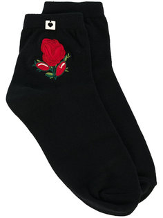 embroidered flower socks Twin-Set