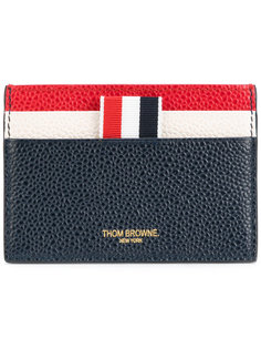кошелек с полосками и бантом Thom Browne