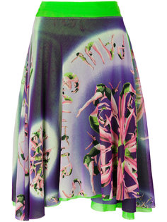 асимметричная юбка с принтом  Jean Paul Gaultier Vintage