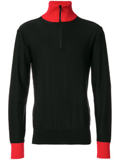 ZIPPED COLLAR SWEATER Ami Alexandre Mattiussi