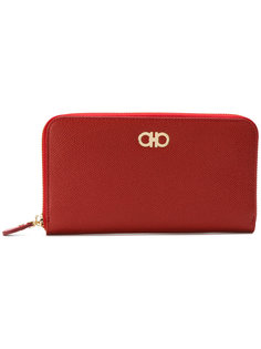Double Gancio continental wallet Salvatore Ferragamo