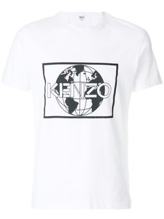 футболка с принтом логотипа Kenzo