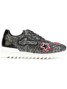 кроссовки с нашивками Philipp Plein