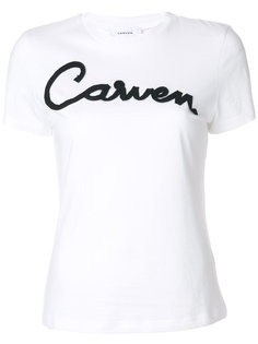футболка с аппликацией логотипа Carven