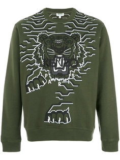 Tiger patch sweatshirt  Kenzo