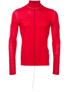 приталенный свитер с эффектом изнанки  Maison Margiela