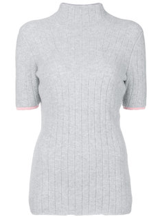 ribbed detail roll neck top Victoria Beckham