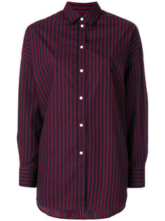long-sleeved striped shirt Iro