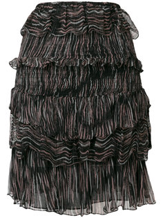 Canwood printed tiered skirt Iro
